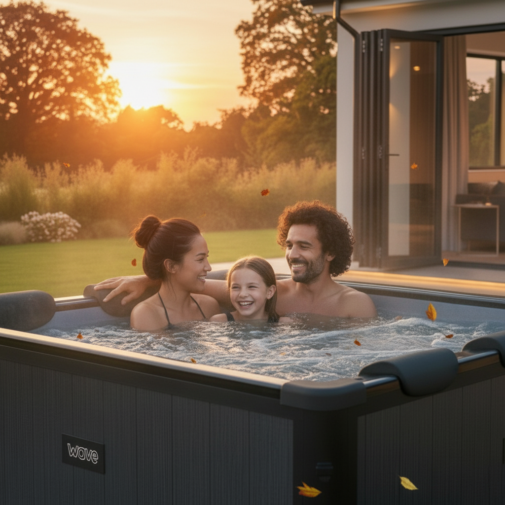 Wave Adriatic 6-Person Square Hot Tub | Luxury Aluminium Frame Spa